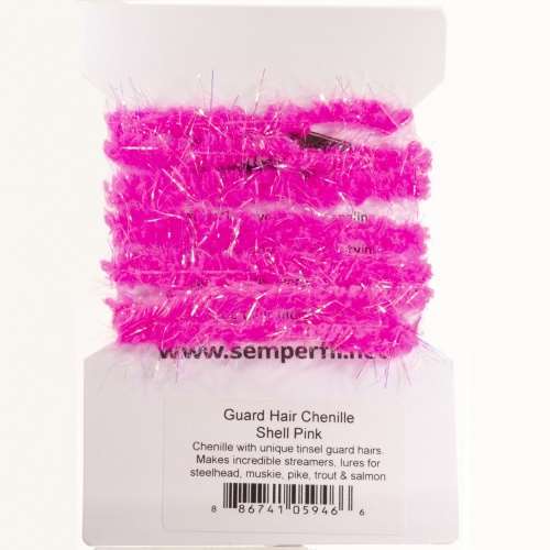 Semperfli Guard Hair Chenille Shell Pink